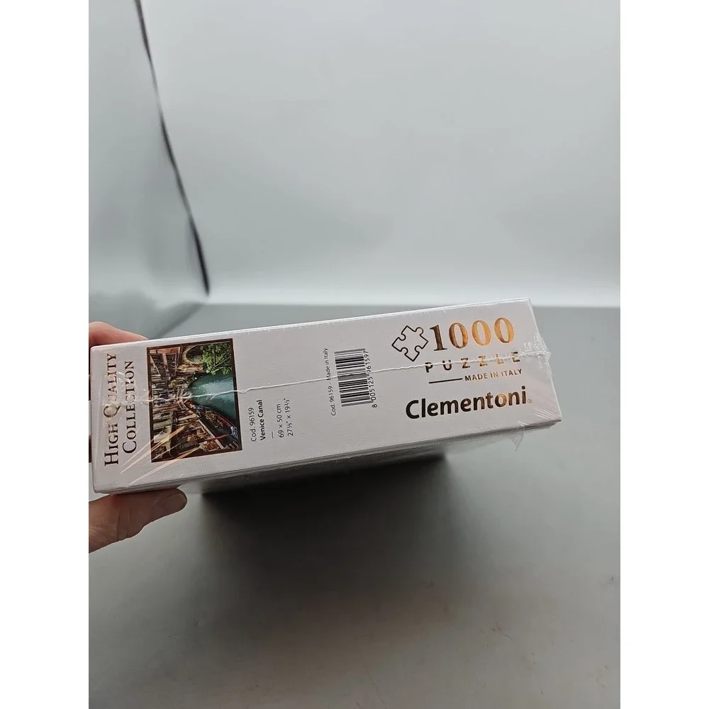 Clementoni 1000 Piece Puzzle Called Venice Canal‎ - Made in Italy